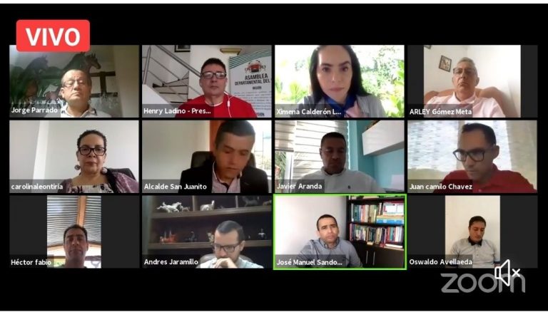 Aprobado en primer debate de la asamblea el plan de desarrollo ‘Hagamos grande al Meta 2020-2023’