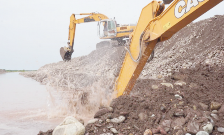 Oficina de Gestión del Riesgo trabaja en obras de protección
