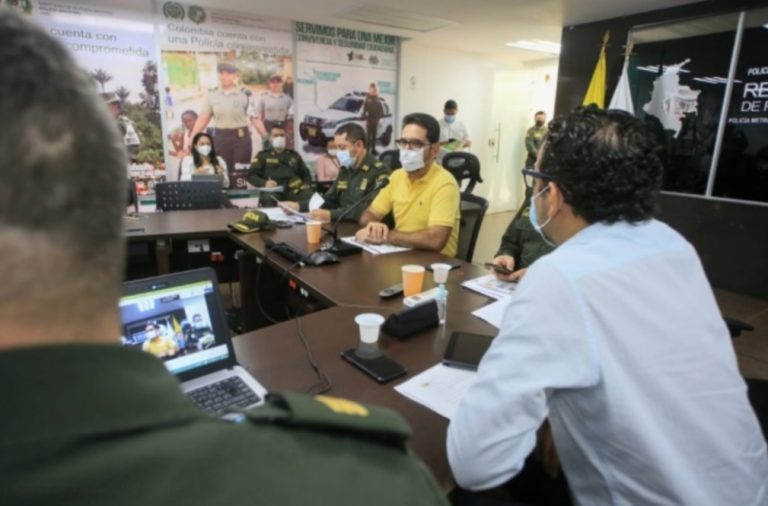 » el llamado de hoy es promover la denuncia y del caso de violencia de género» Gobernador del Meta