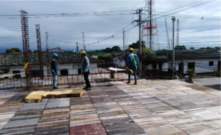 Reinician obras en el Teatro Camoa de San Martín