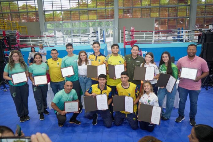 22 deportistas del Meta fueron homenajeados por triunfos internacionales