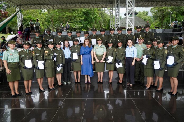 28 nuevas patrulleras se graduaron con apoyo de la Gobernación del Meta