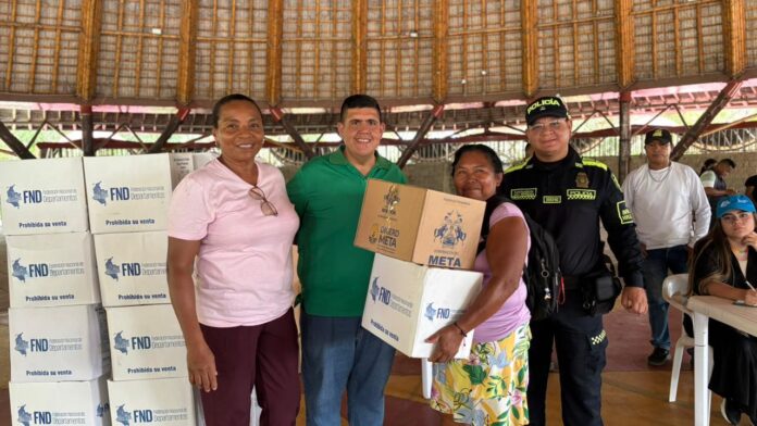 Atención humanitaria a comunidad indígena Barrulia en Puerto Gaitán avanza con apoyo del Meta