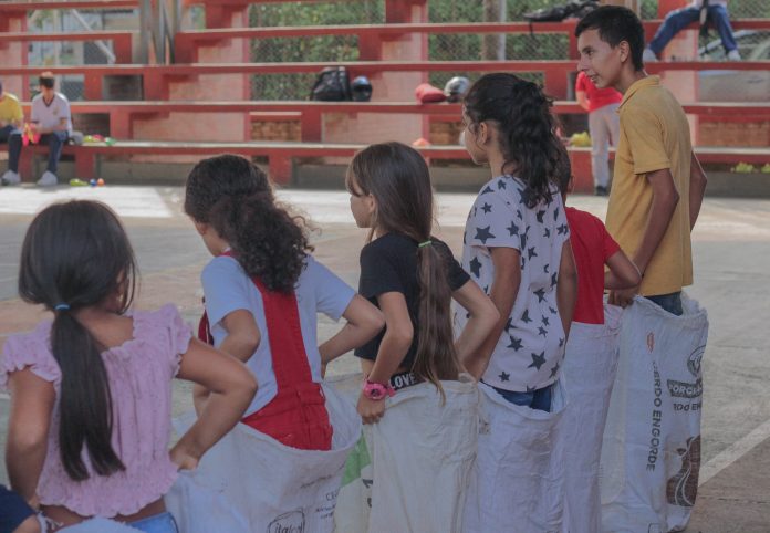 Con juegos tradicionales celebraron el cumpleaños de Villavicencio en el corregimiento cuatro