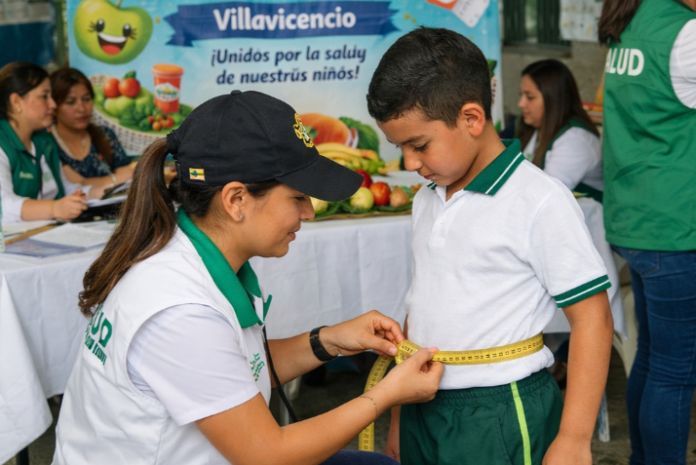 Juntos contra la Obesidad Escolar en Villavicencio impulsa diagnóstico nutricional