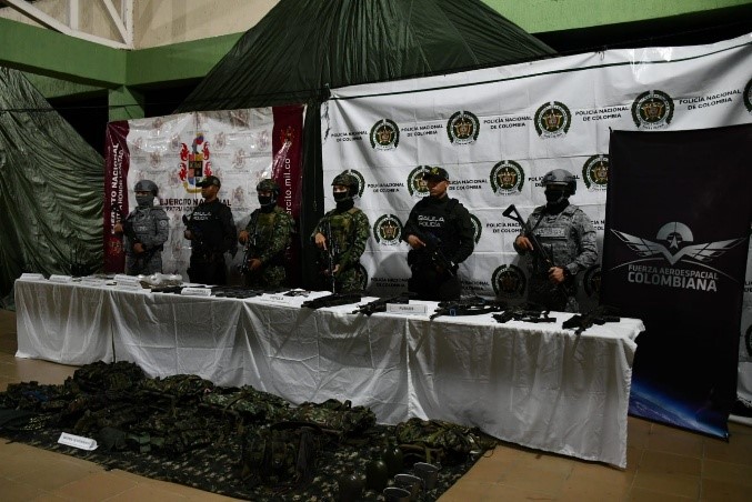 Neutralizado alias «Gato Feo» y cinco integrantes más de la Subestructura 39 Arcesio Niño
