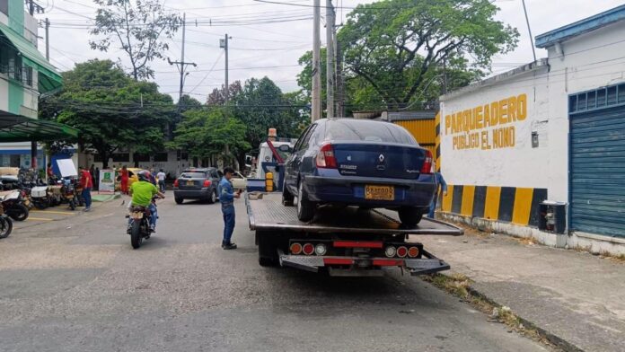 vehículos inmovilizados