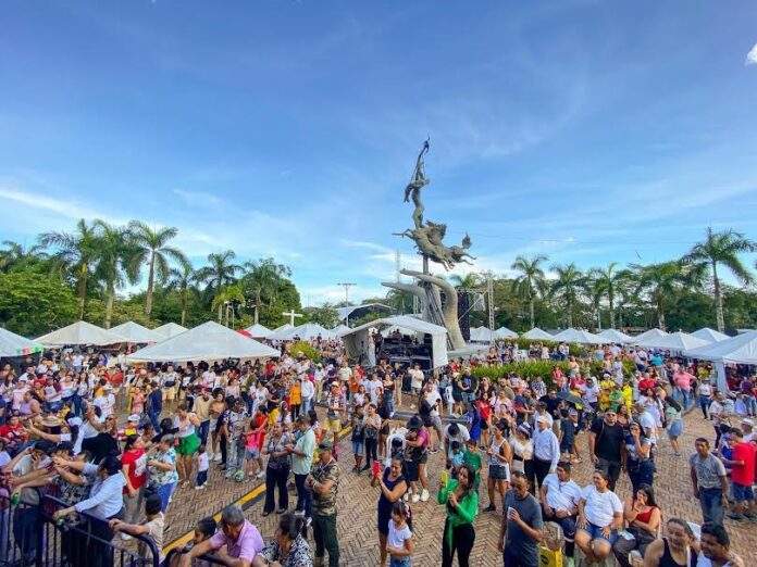 Parque los Fundadores acogió a 64.458 personas en días de Festival Gastronómico y muestras culturales