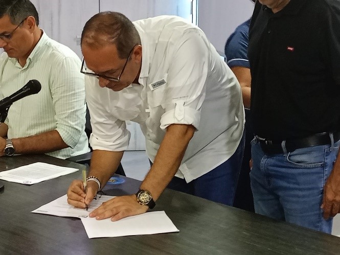 Sindicatos destacaron el apoyo del Alcalde Baquero en la firma de las convenciones colectivas de trabajo