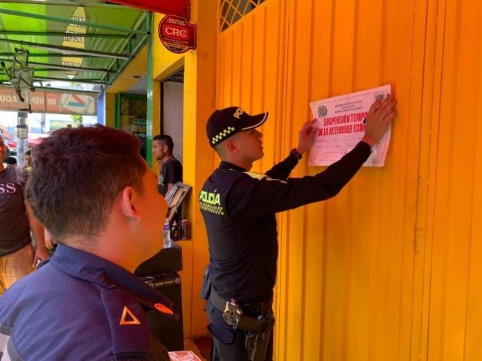 Un establecimiento suspendido en operativos de inspección a comercializadoras de llantas