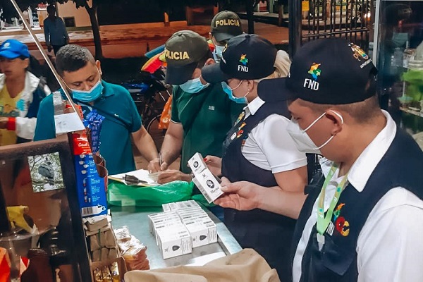 Visita a 90 establecimientos hizo la Secretaría de Hacienda en la lucha contra el contrabando en el Meta