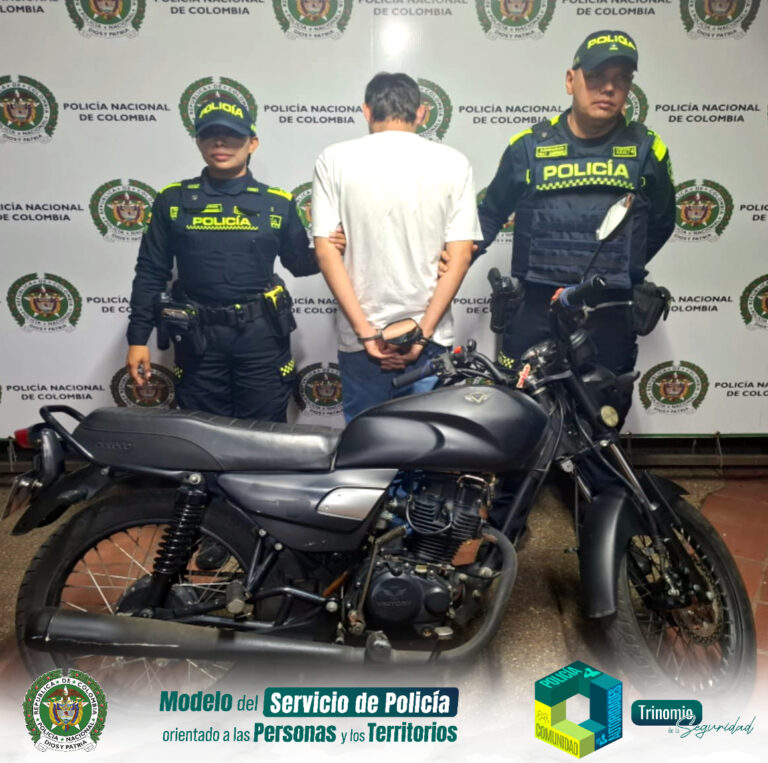 Capturado en flagrancia un hombre por el delito de receptación