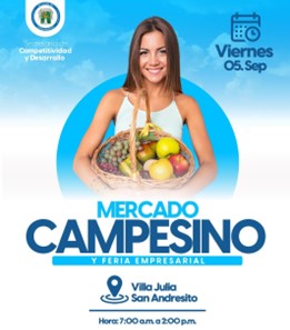 mercado campesino Villa Julia